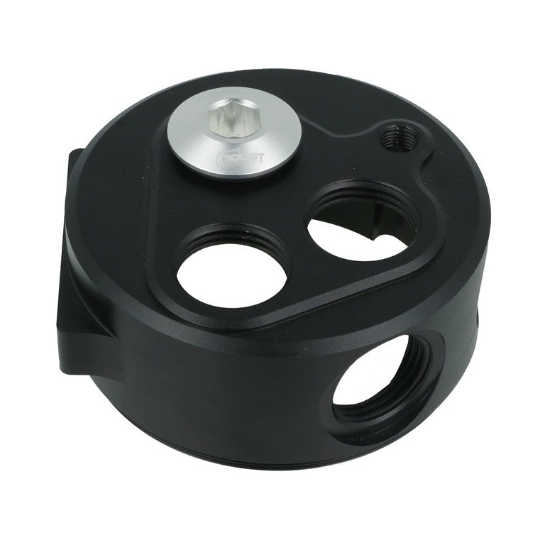 BOOST products ORB Plug Slimline Dash 12 male - silver matt