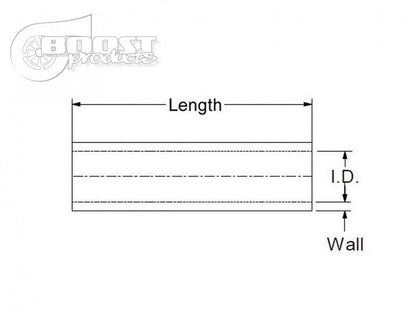 BOOST Products Silicone Coupler 2-1/8" ID, 3" Length, Blue