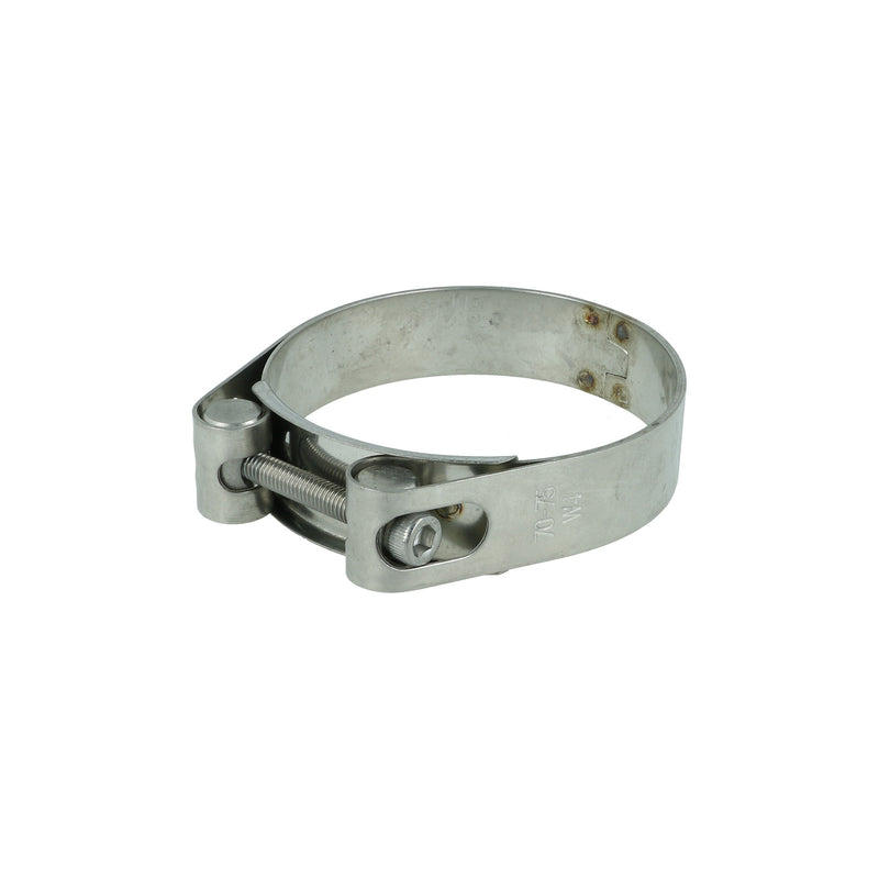 BOOST Products Heavy Duty Clamp Double Bands 3" - 3-3/8" - Stainless Steel