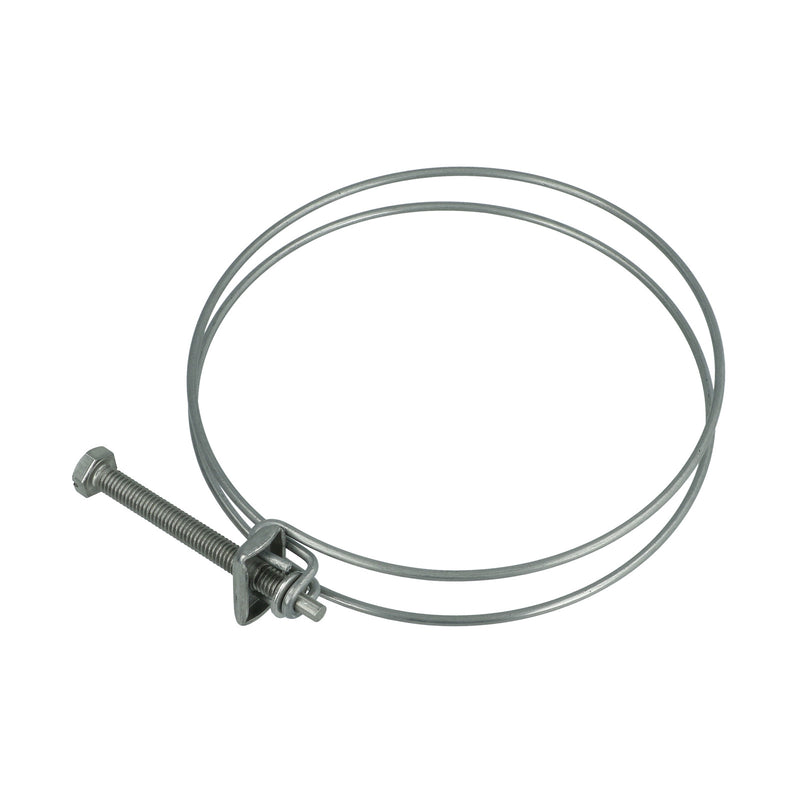 BOOST Products 1" Double Wire Hose Clamp - Stainless Steel