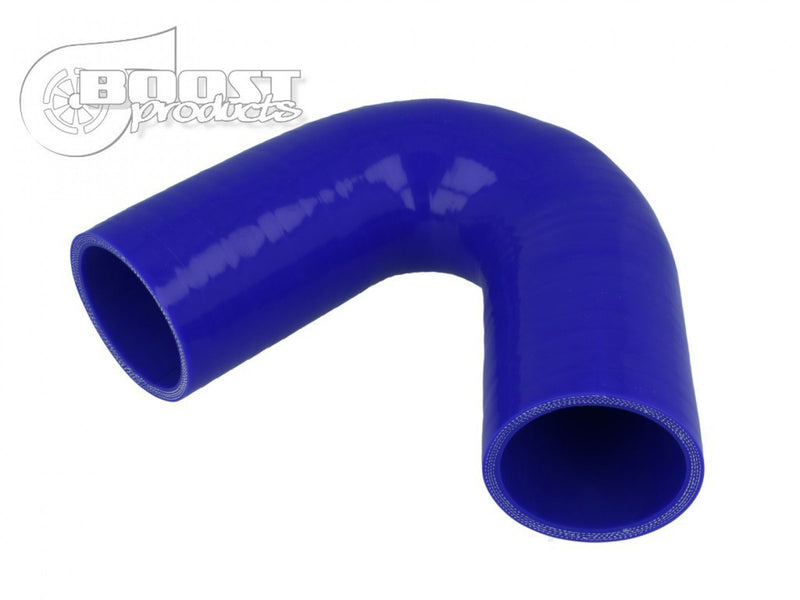 BOOST Products Silicone Elbow 135 Degrees, 3-1/4" ID, Blue