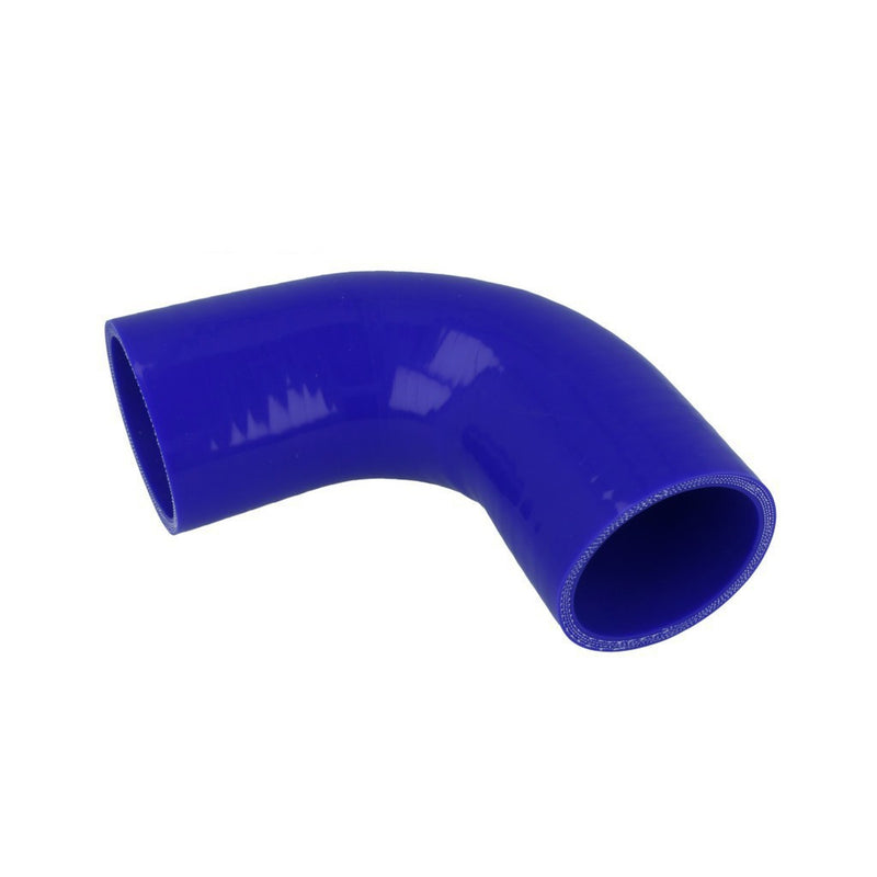 BOOST Products Silicone Elbow 90 Degrees, 1-3/8" ID, Blue