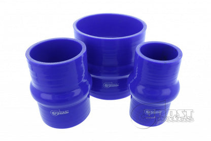 BOOST Products Silicone Coupler with Single Hump, 3" ID, Blue