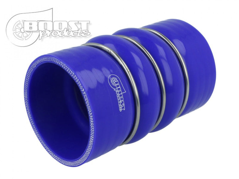 BOOST Products Silicone Coupler with Double Hump, 2-3/8" ID, Blue
