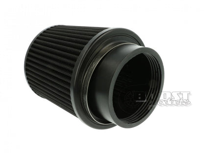 BOOST Products Universal Air Filter 3-1/2" ID Connection, 5" Length, Black