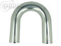 BOOST Products Aluminum Elbow 180 Degrees with 54mm (2-1/8") OD, Mandrel Bent, Polished